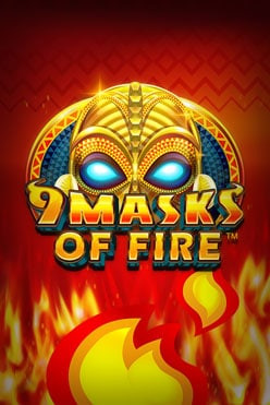 9 Masks of Fire Slot Logo