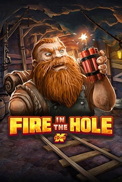 Fire in the Hole Slot Logo