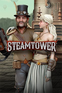 Steam Tower Slot Logo