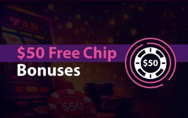 Best $50 Free Chip No Deposit Bonus for April 2026 Logo