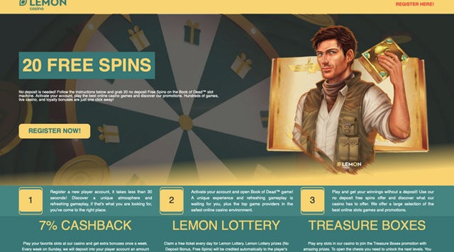 lemon casino no deposit bonus