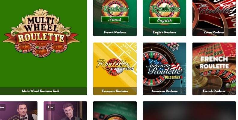 Dunder Spielbank roulette