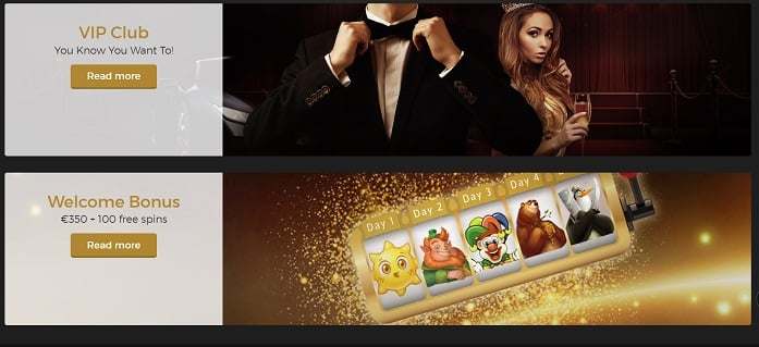 bonus spins and 100 free spins for slot games and table games
