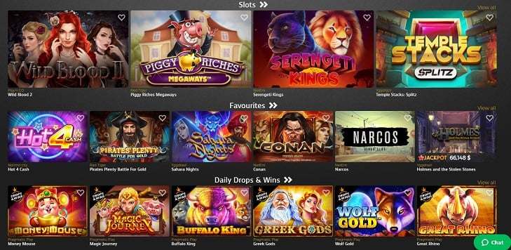 casino extra review games 100 free spins on registration