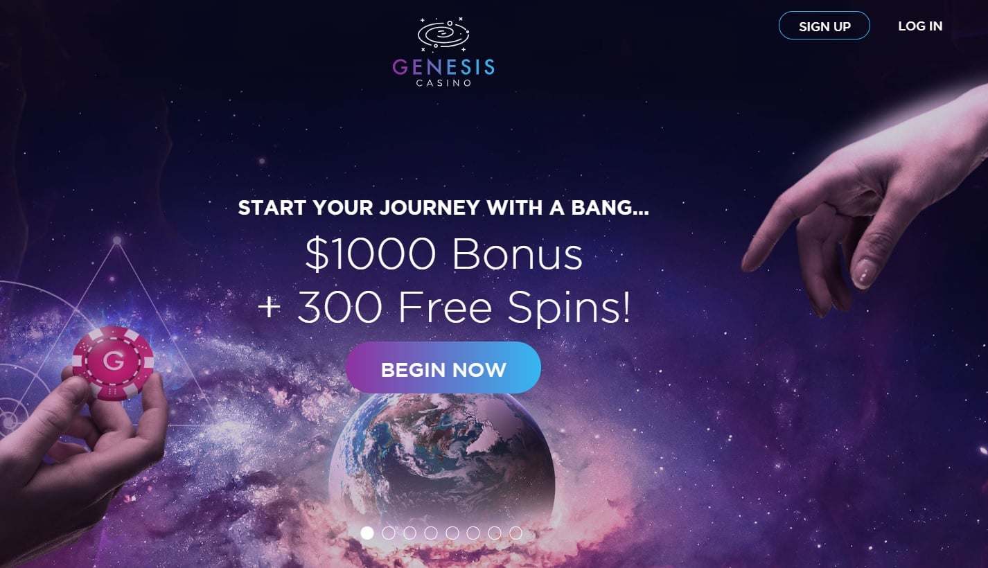 genesis casino first deposit bonus welcome bonus package