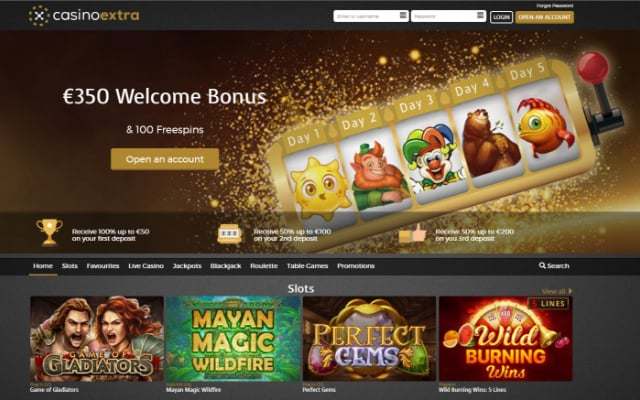 Casino Extra welcome bonus