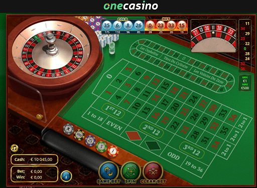 One Spielbank roulette