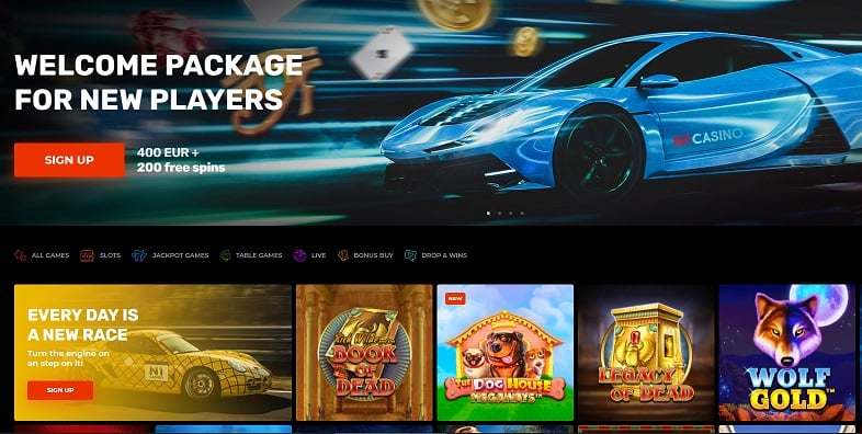 N1 Casino features