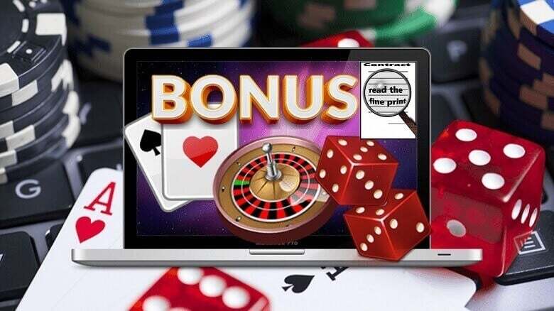 The-Fine-Print-of-Online-Casino-Bonuses-Dices-Cards-Chips-Laptop-780-438