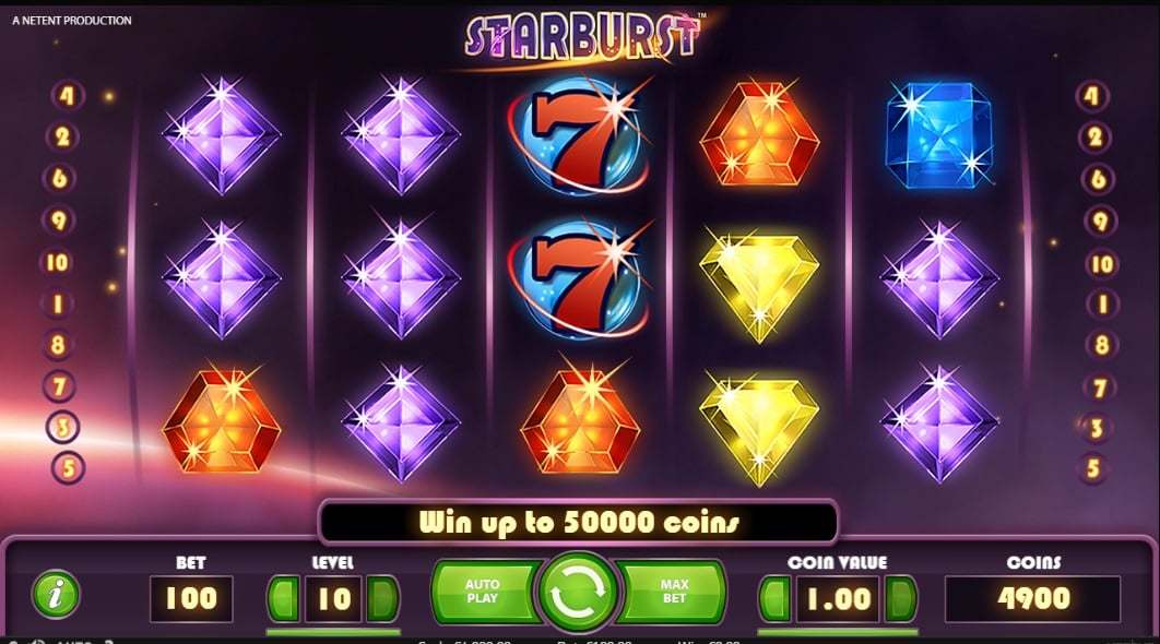 starbust slot game