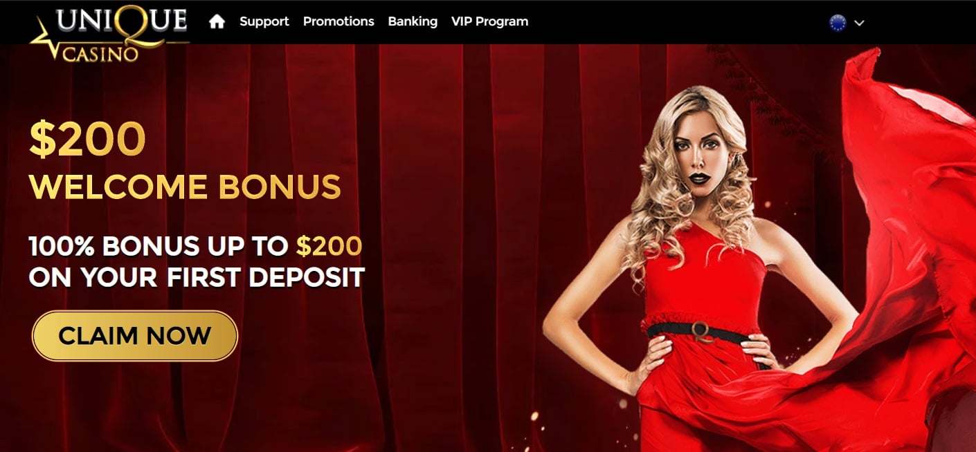 Unique Casino rewards