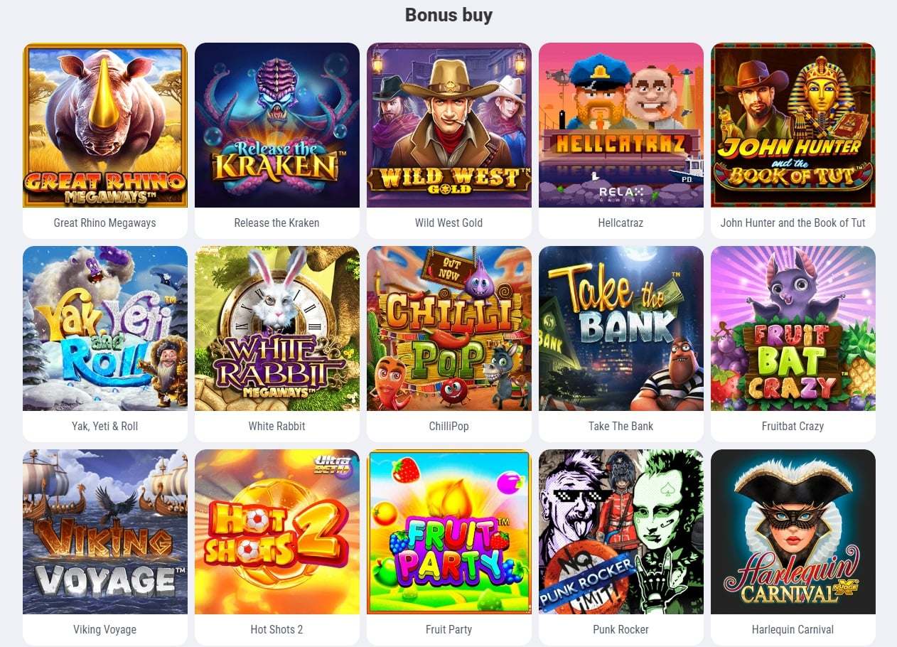 Cookie Casino bonus buy slot games