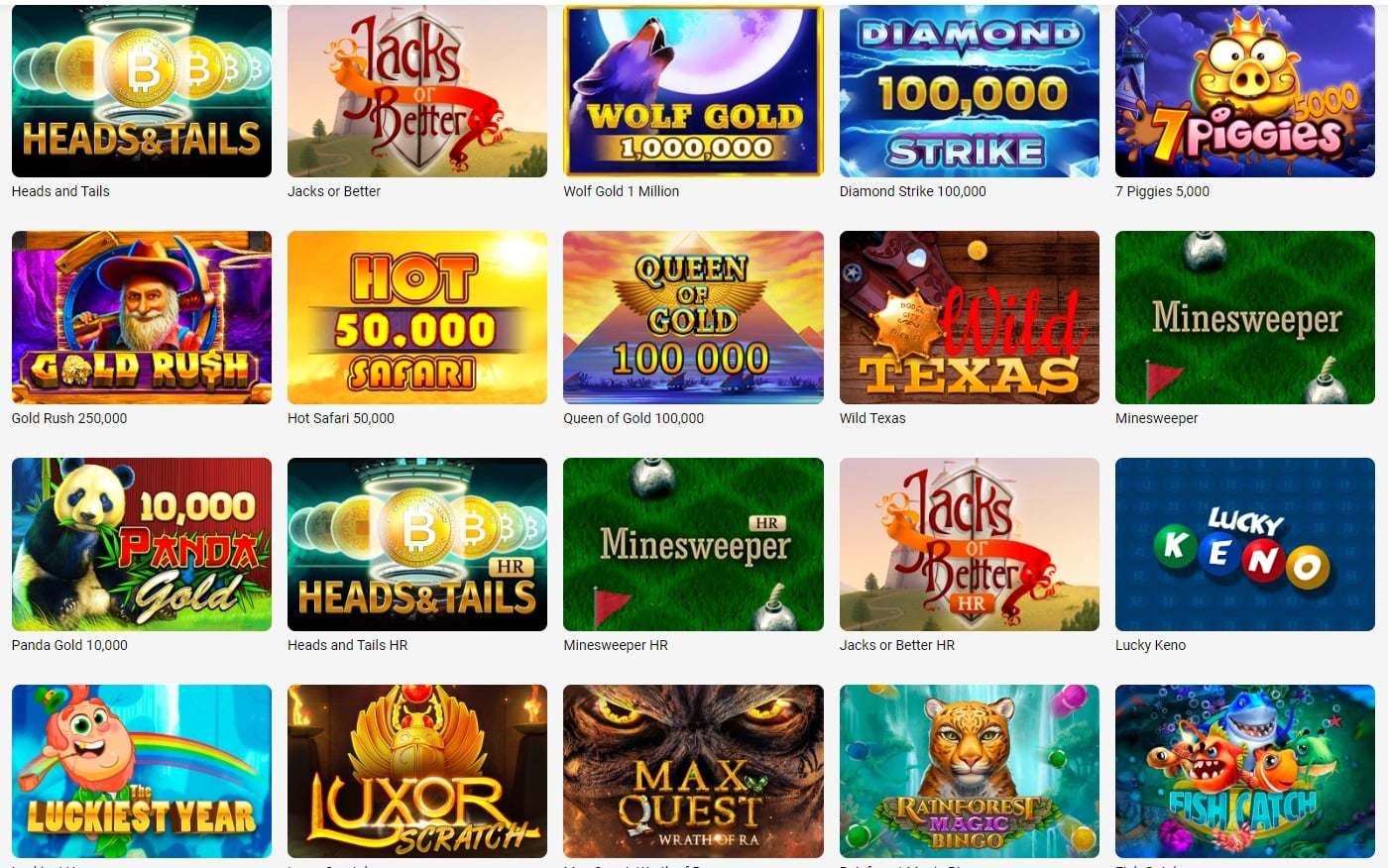 Slottica Casino mini games