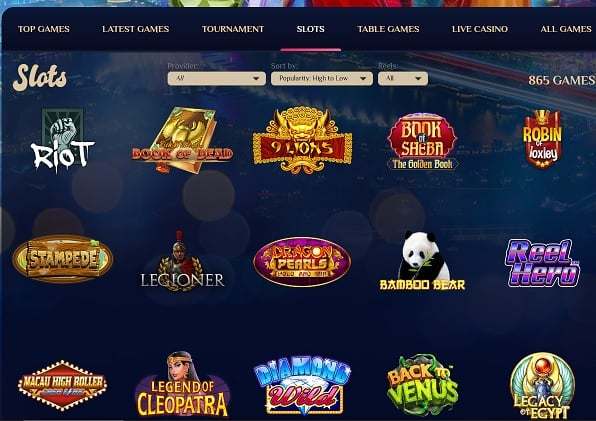 VegasPlus Casino slots