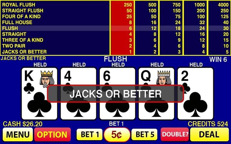 online jacks or better casino paypal
