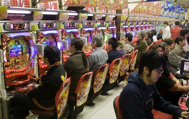 pachinko gambling japan