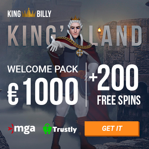 bonus code king billy casino