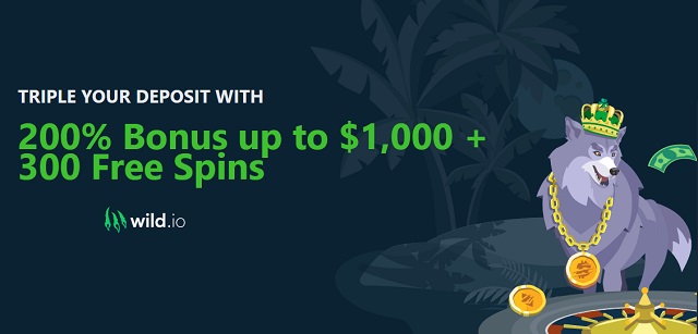 Wild.io signup bonus