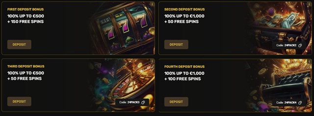 24casino welcome bonus