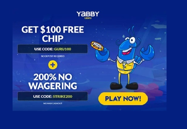 yabby casino no deposit bonus