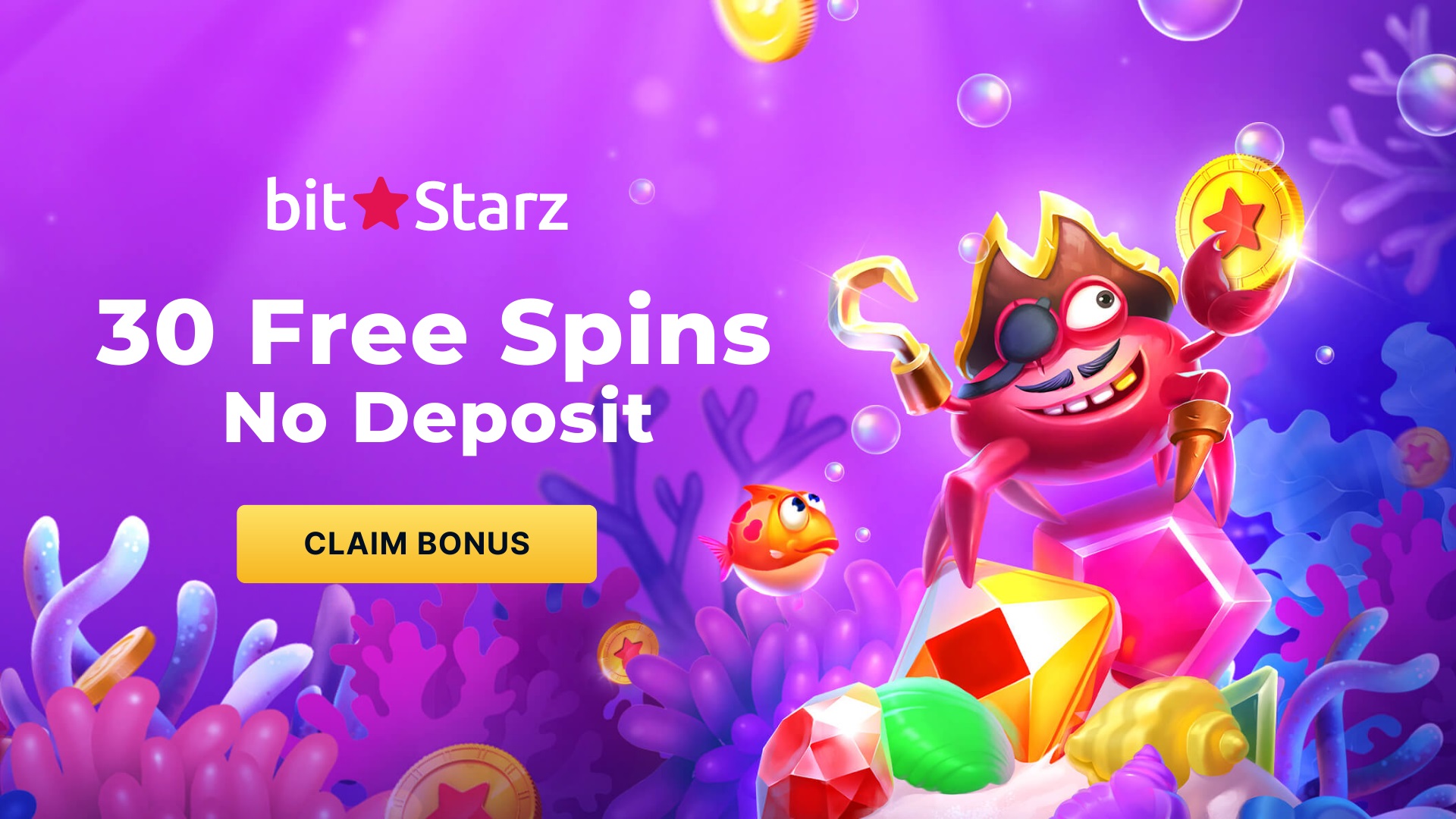 BitStarz 30 Free Spins + Bonus Code🎖️ (No Deposit)