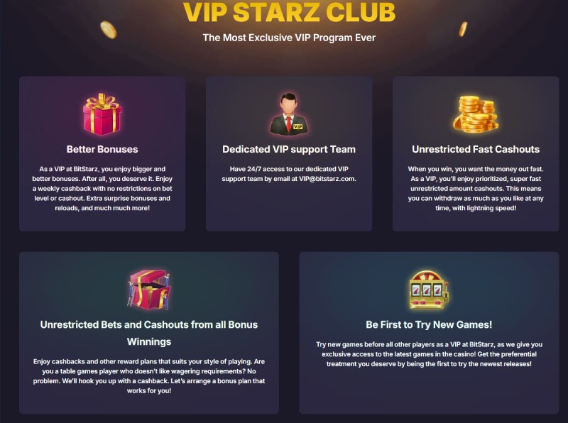 bitstarz casino high roller offers