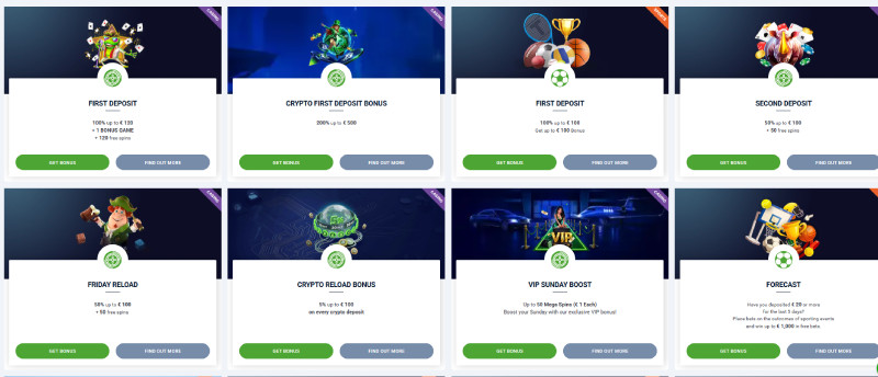 20bet casino bonuses