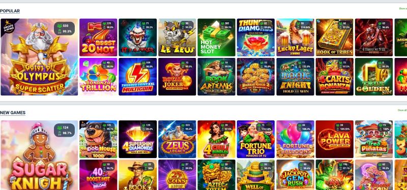 20bet casino games