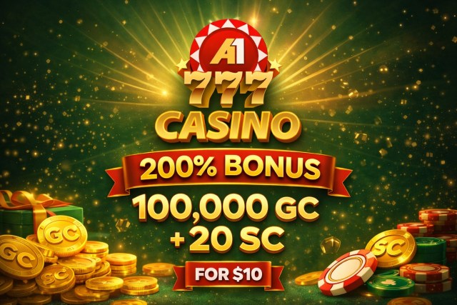 a1 casino welcome bonus