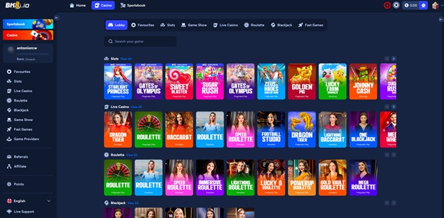 bk8 casino games
