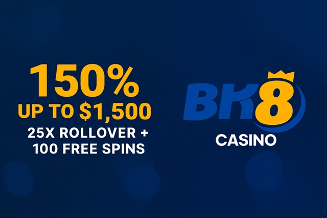 bk8 casino welcome bonus