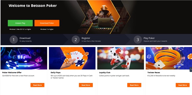 betsson poker