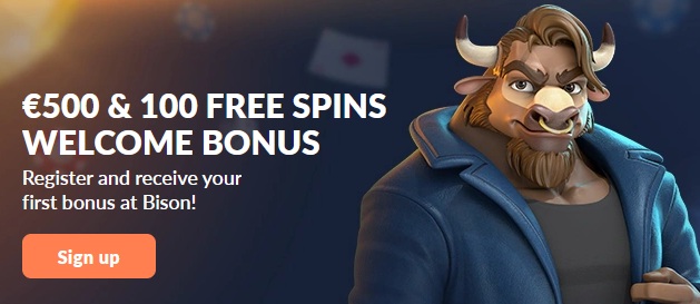 bison casino welcome bonus