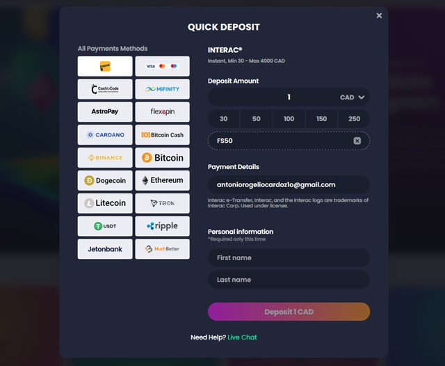 crocoslots casino payments