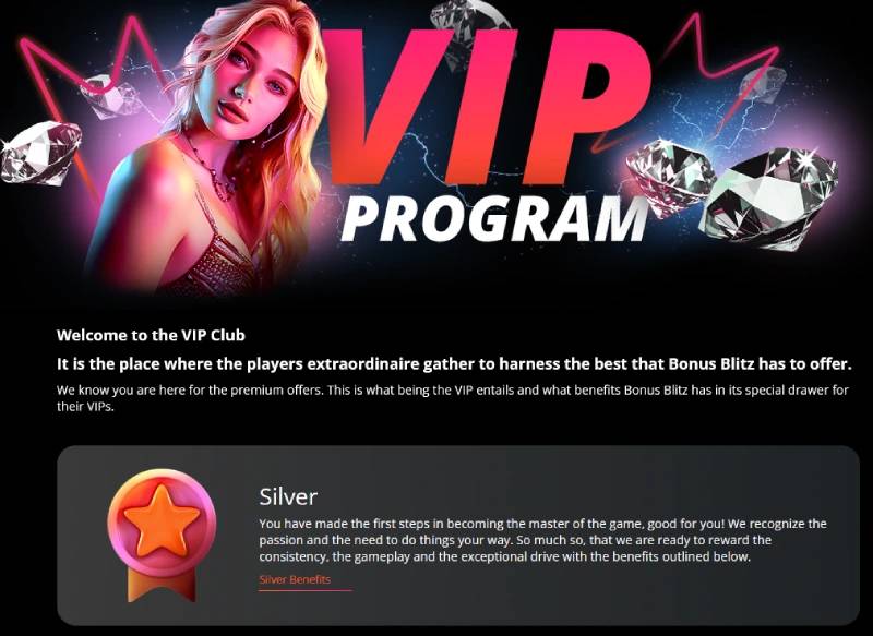 bonus blitz casino vip