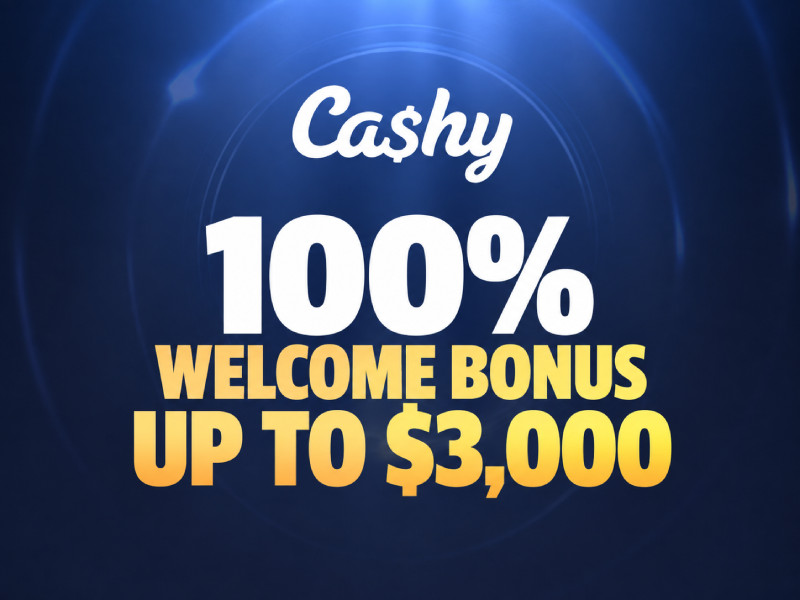 cashy casino welcome bonus