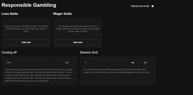 casino adrenaline responsible gambling