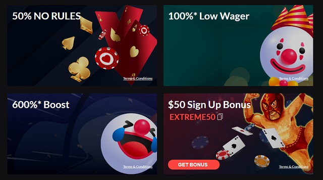 casino extreme bonuses