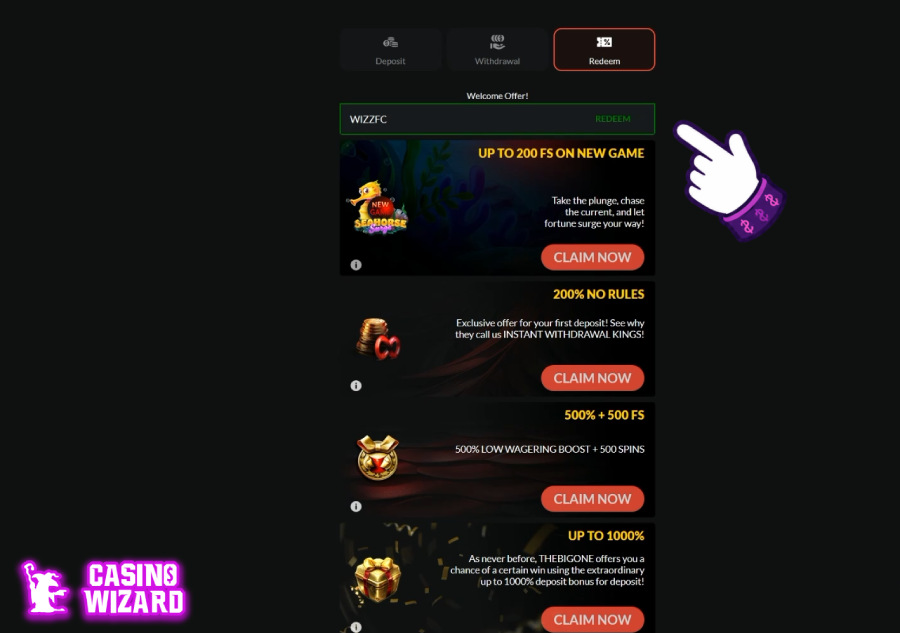 casino extreme no deposit bonus how to claim