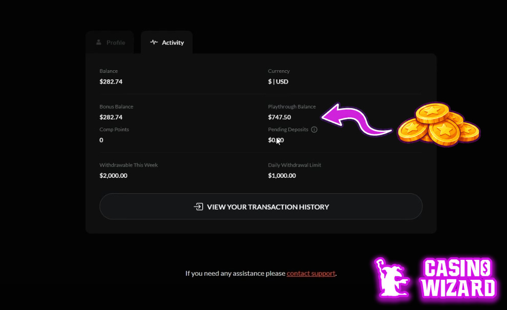 casino extreme no deposit bonus wagering progress