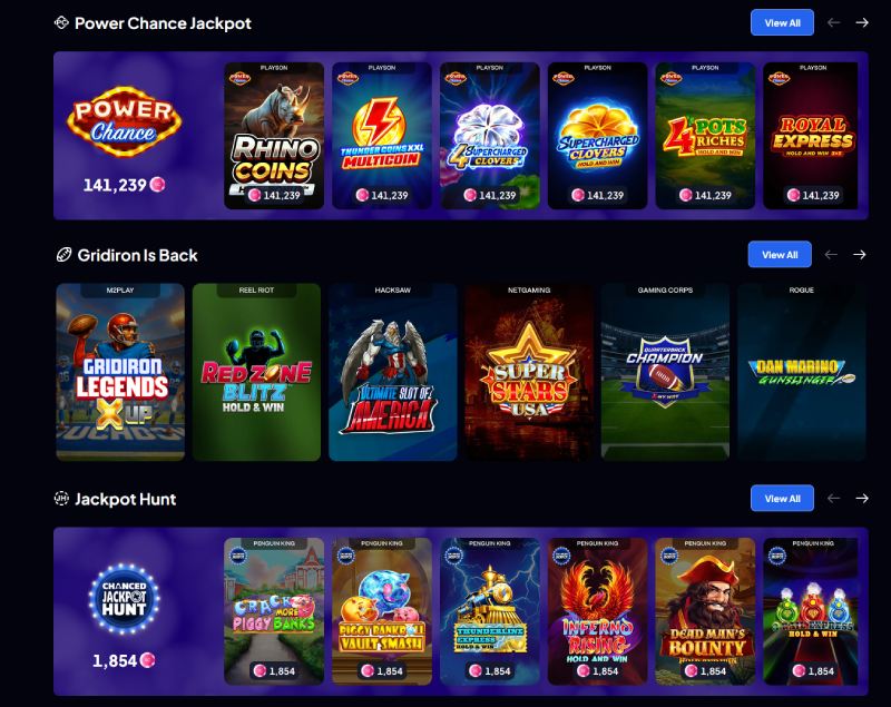 chanced casino games