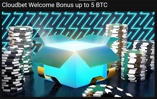 cloudbet casino welcome bonus