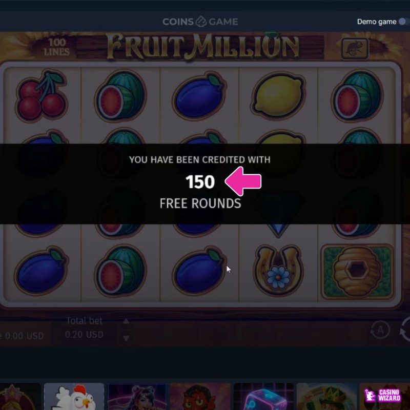 coins game casino no deposit bonus free spins