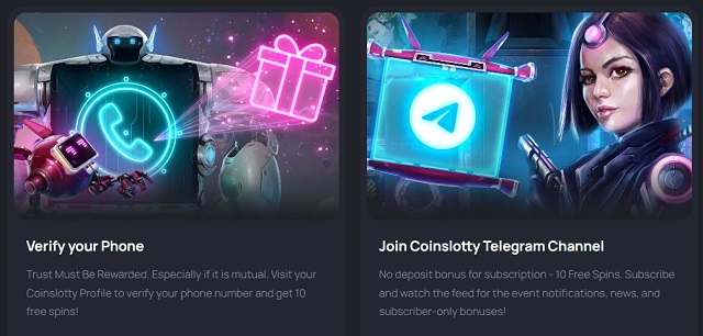 coinslotty no deposit bonus
