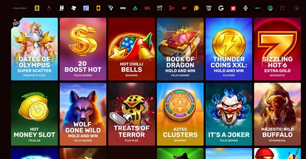dragonslots casino games