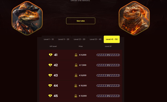 dragonslots casino vip program