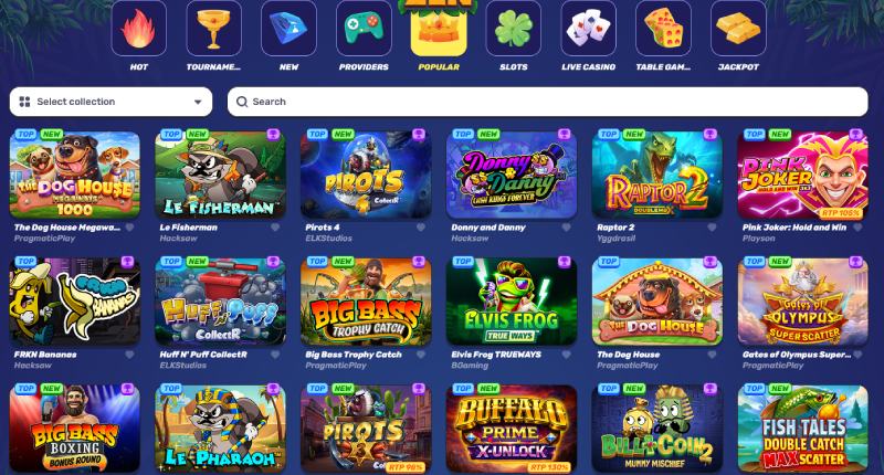 gamblezen casino games