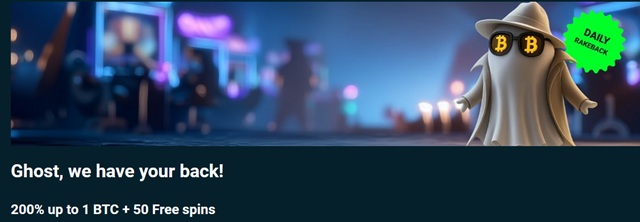 ghostino casino welcome bonus