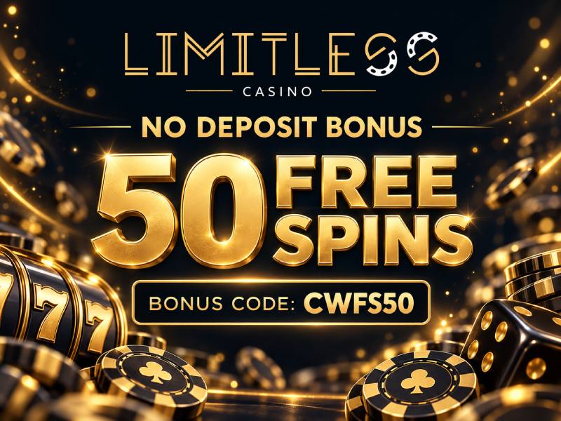 limitless casino no deposit bonus