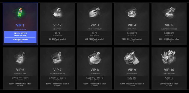 mirax casino vip